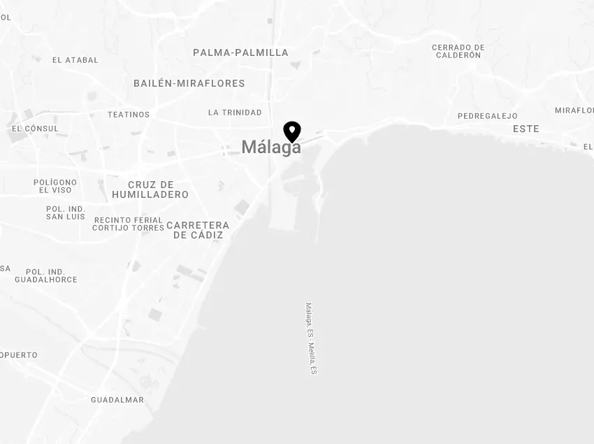 Mapa Only YOU Hotel Málaga