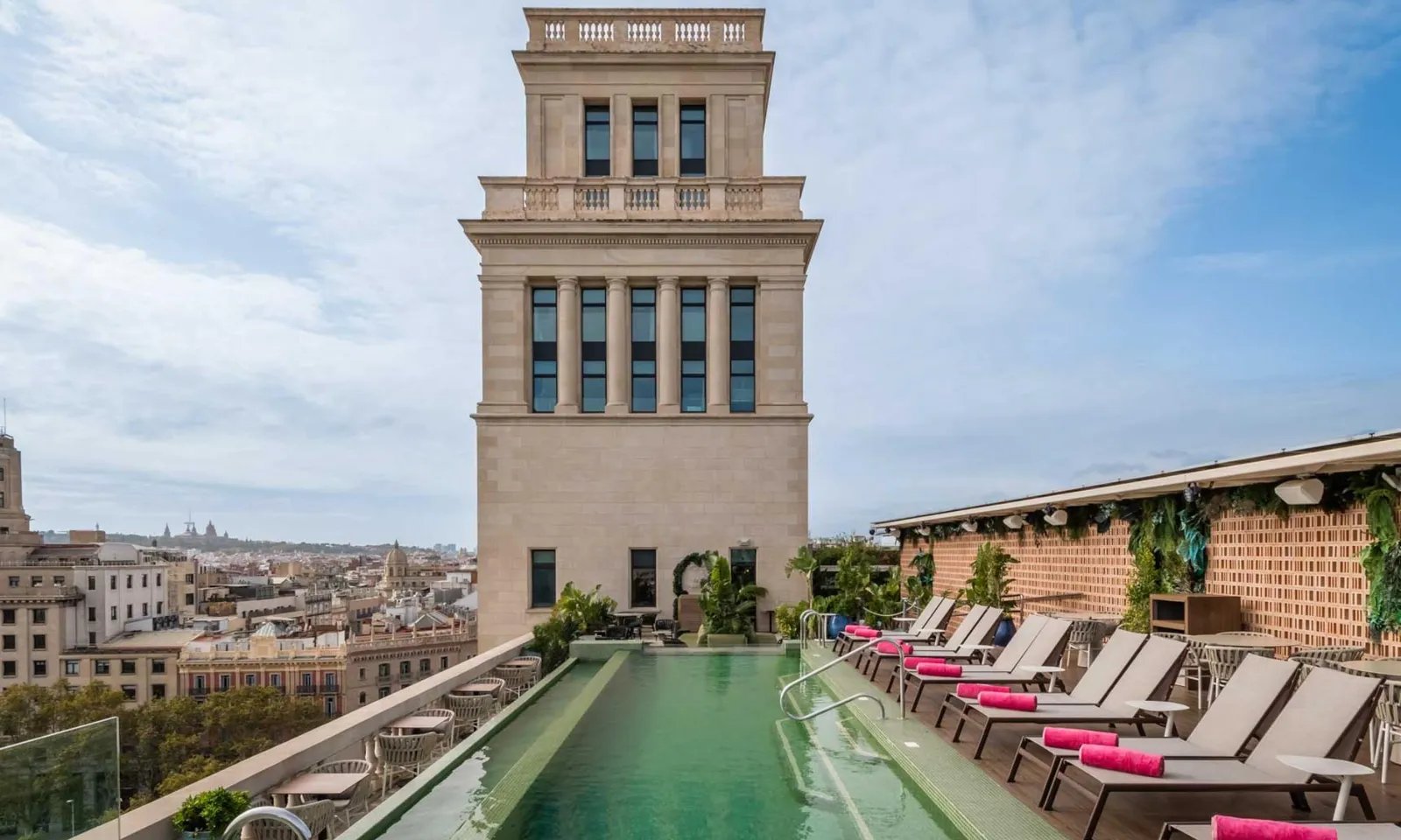 Rooftop barcelona hotel