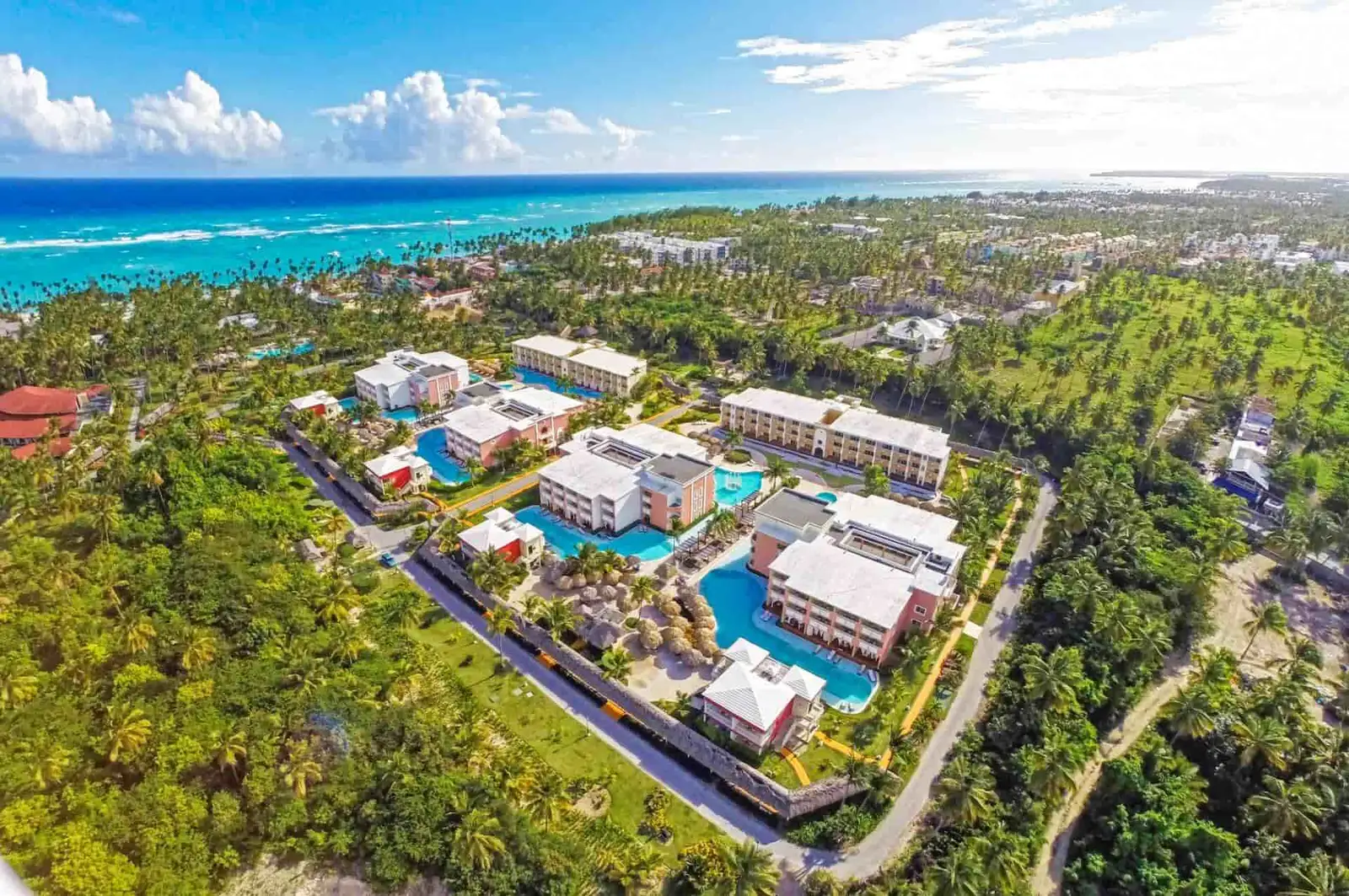 Grand Palladium Punta Cana complejo TRS Turquesa Hotel vista aeria 
