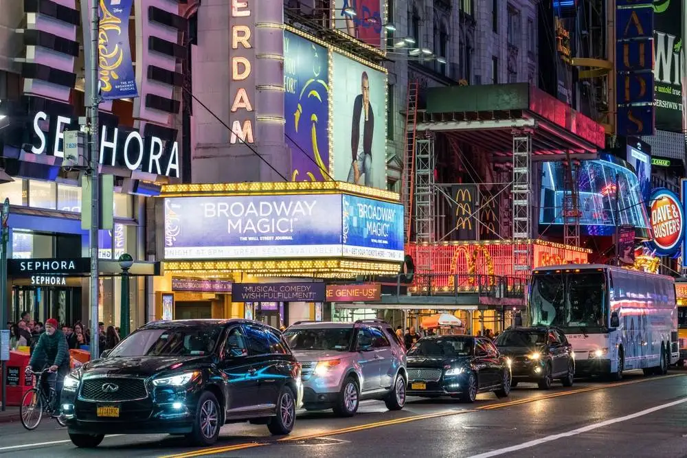 Broadway and Times Square  