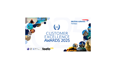 Logo British Airways Holidays Customer Excellence Award 2025