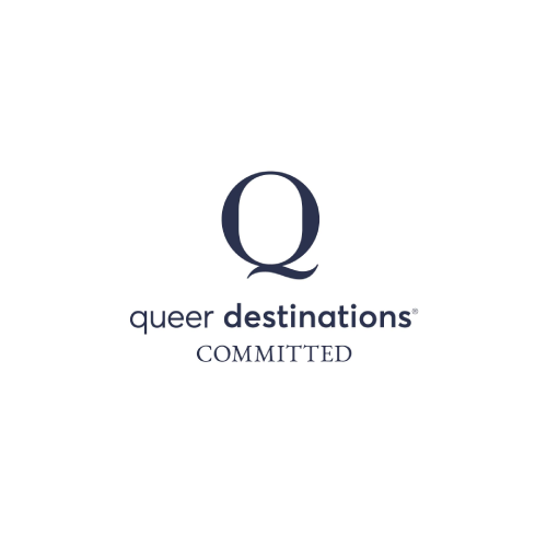 Logo Queer Destinations Committed
