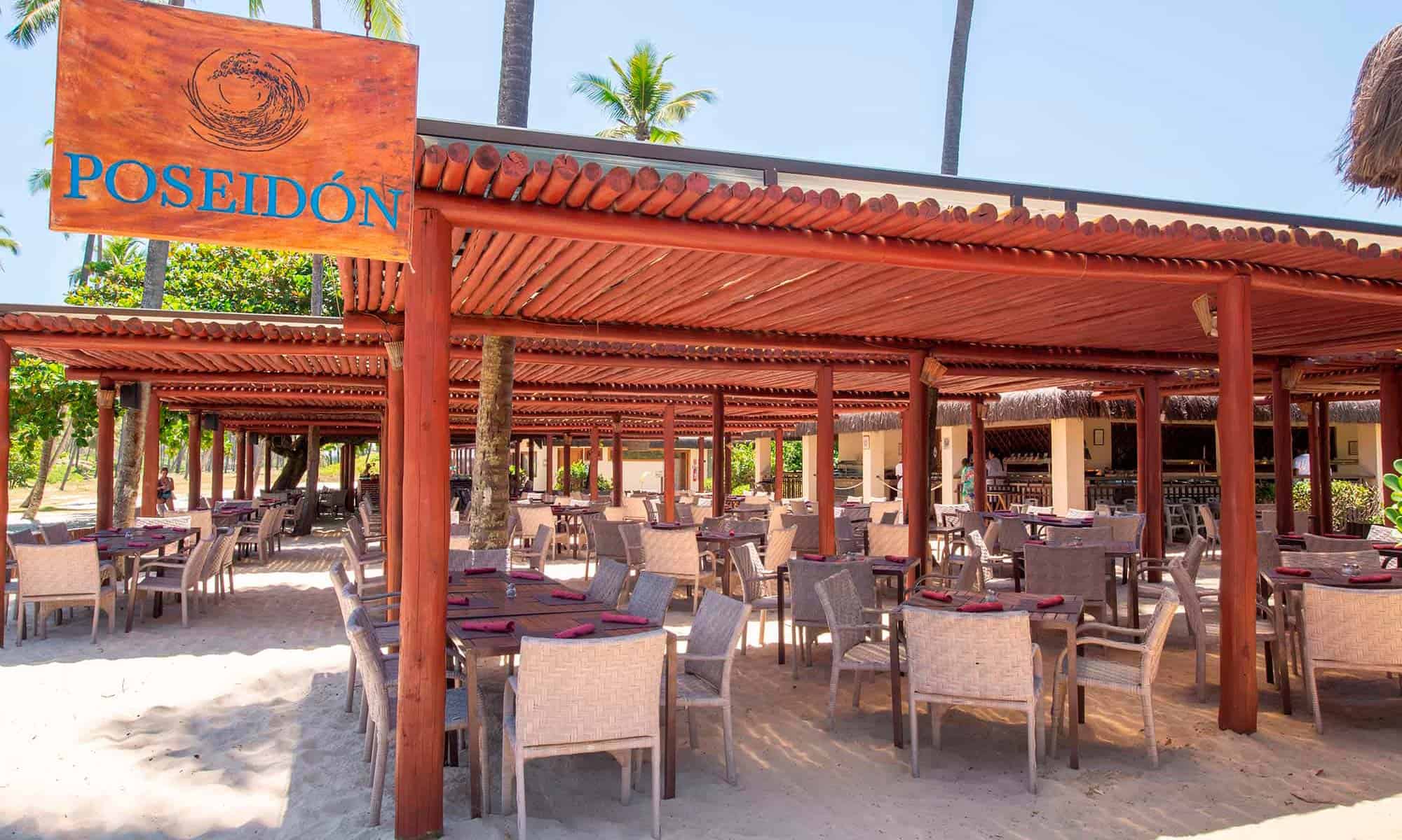 Grand Palladium Imbassai-Restaurante da praia Posseidon