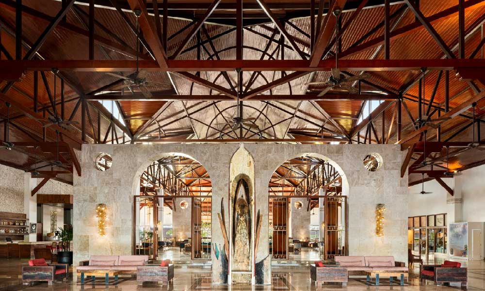 Grand Palladium Imbassai Resort Spa Hotel Lobby Bahia Brasil