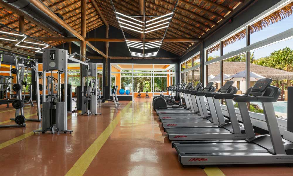 Grand Palladium Imbassai Resort Spa Bahia Brasil Gimnasio