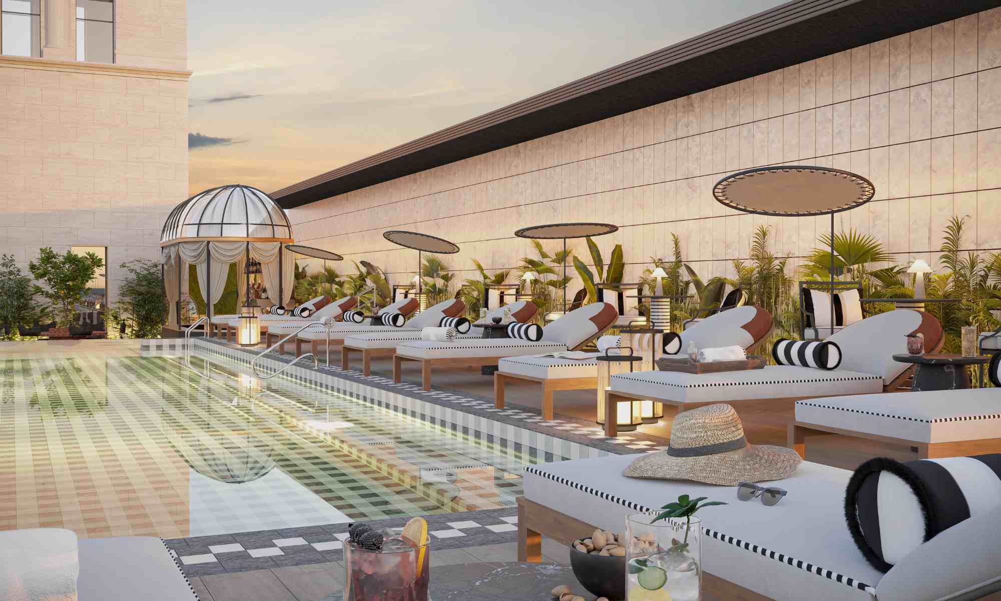 BLESS Barcelona rooftop piscina