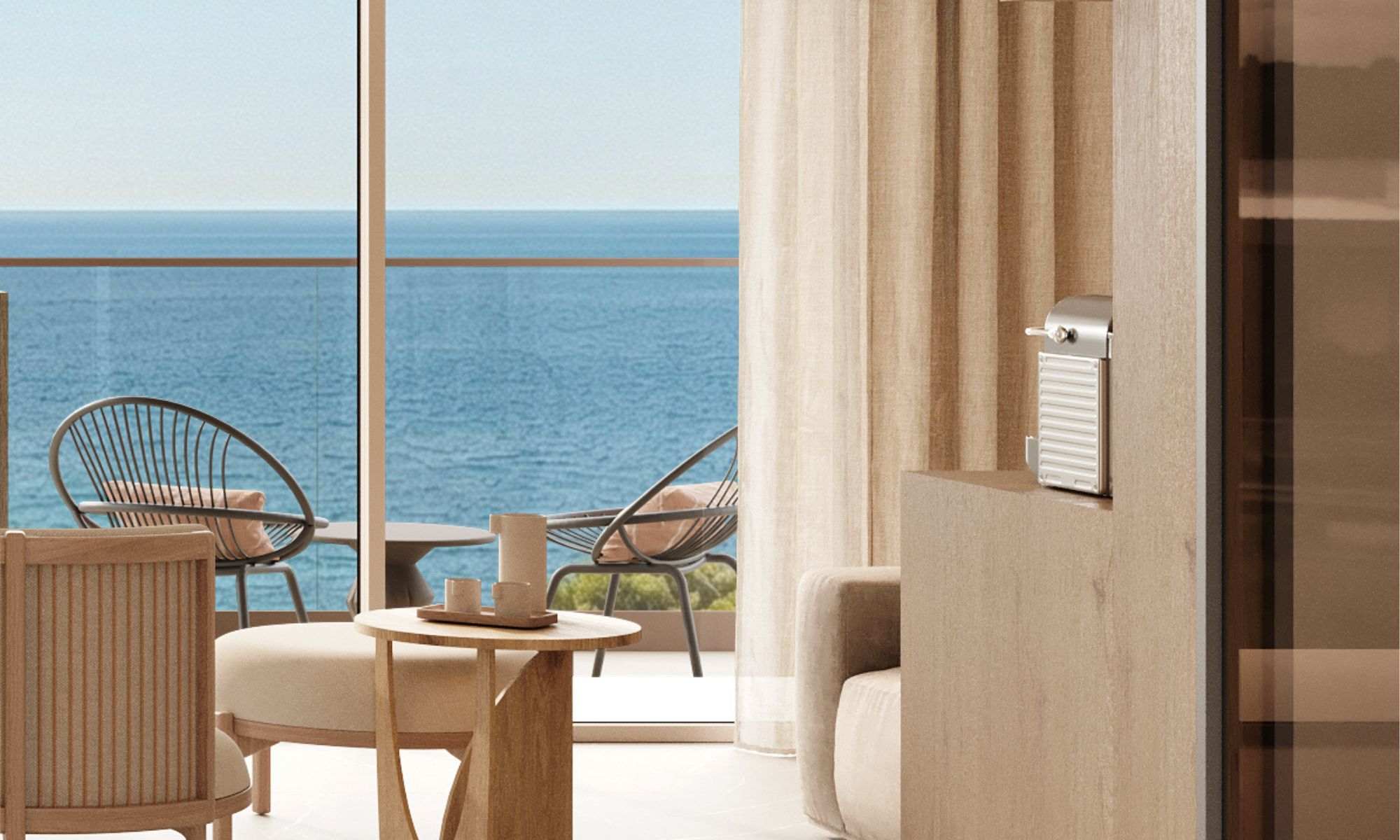 only you ibiza junior suite terrace sea front view
