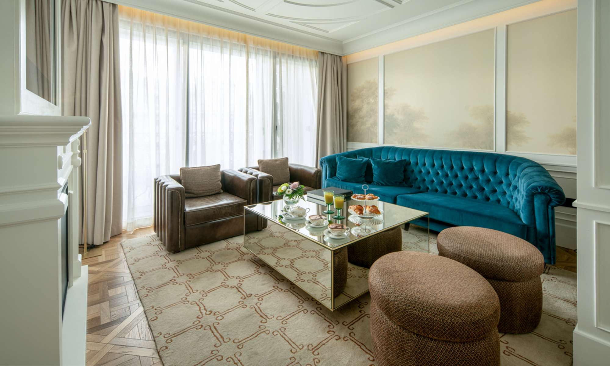 BLESS Madrid Divine Terrace Suite Velazquez view