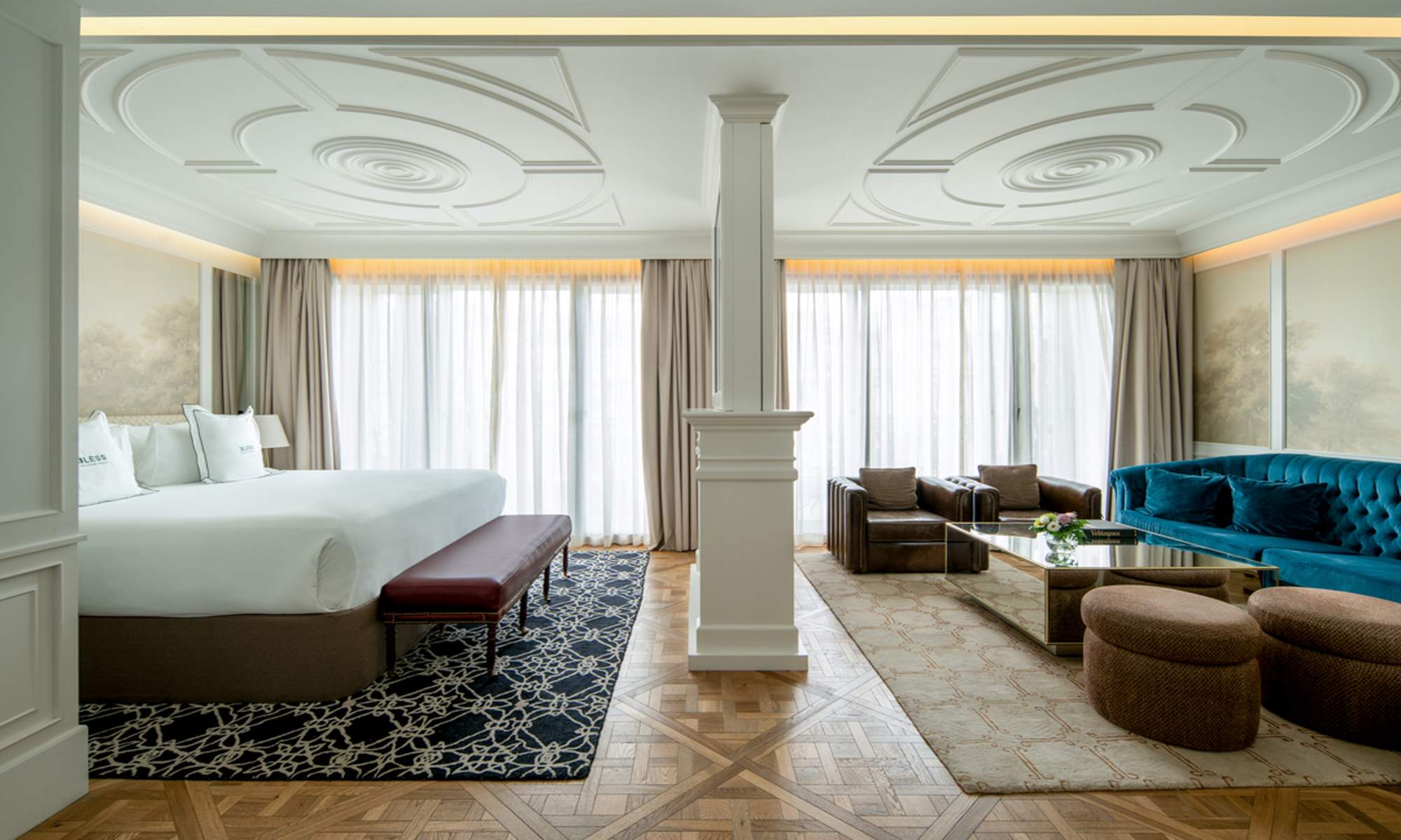 BLESS Madrid Divine Terrace Suite Velazquez view