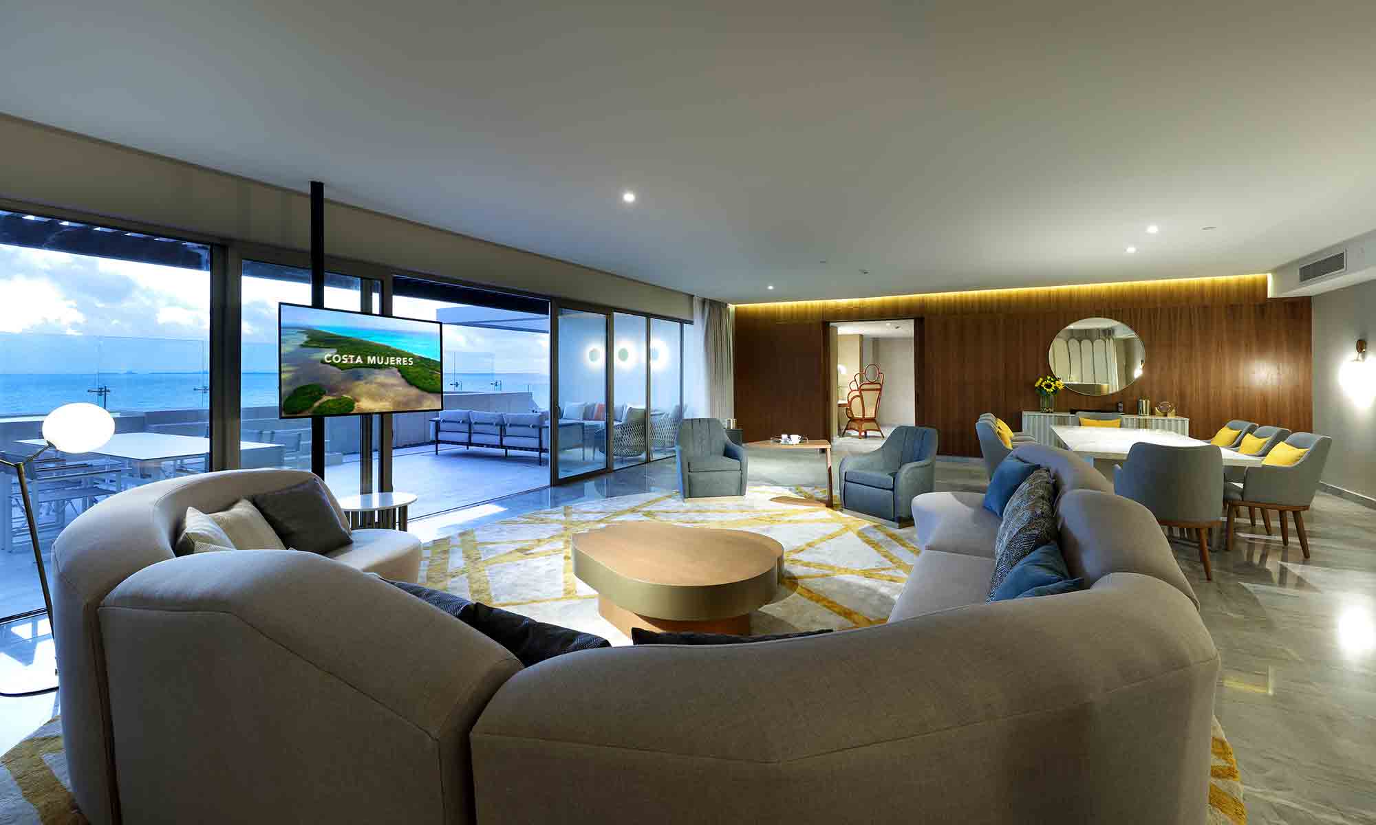Grand Palladium Select Costa Mujeres Residence Suite Panoramic Ocean View