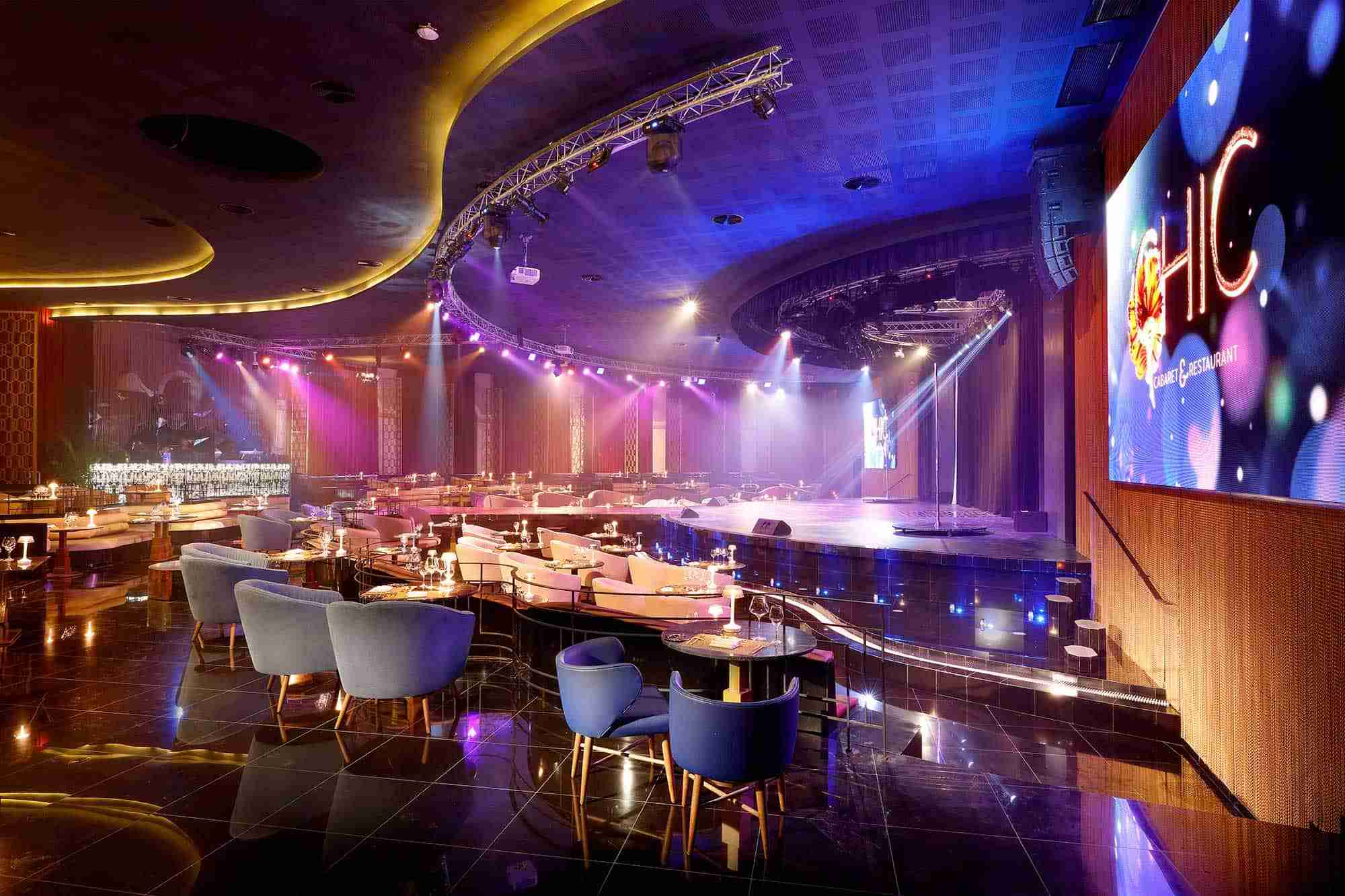 Grand Palladium Riviera Maya Restaurante Show Chic Cabaret