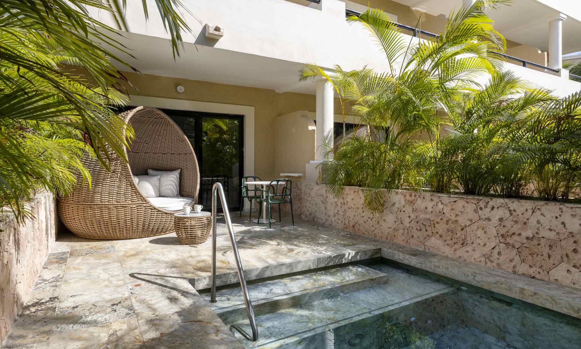 TRS Yucatan Hotel Junior Suite Private Pool Garden View