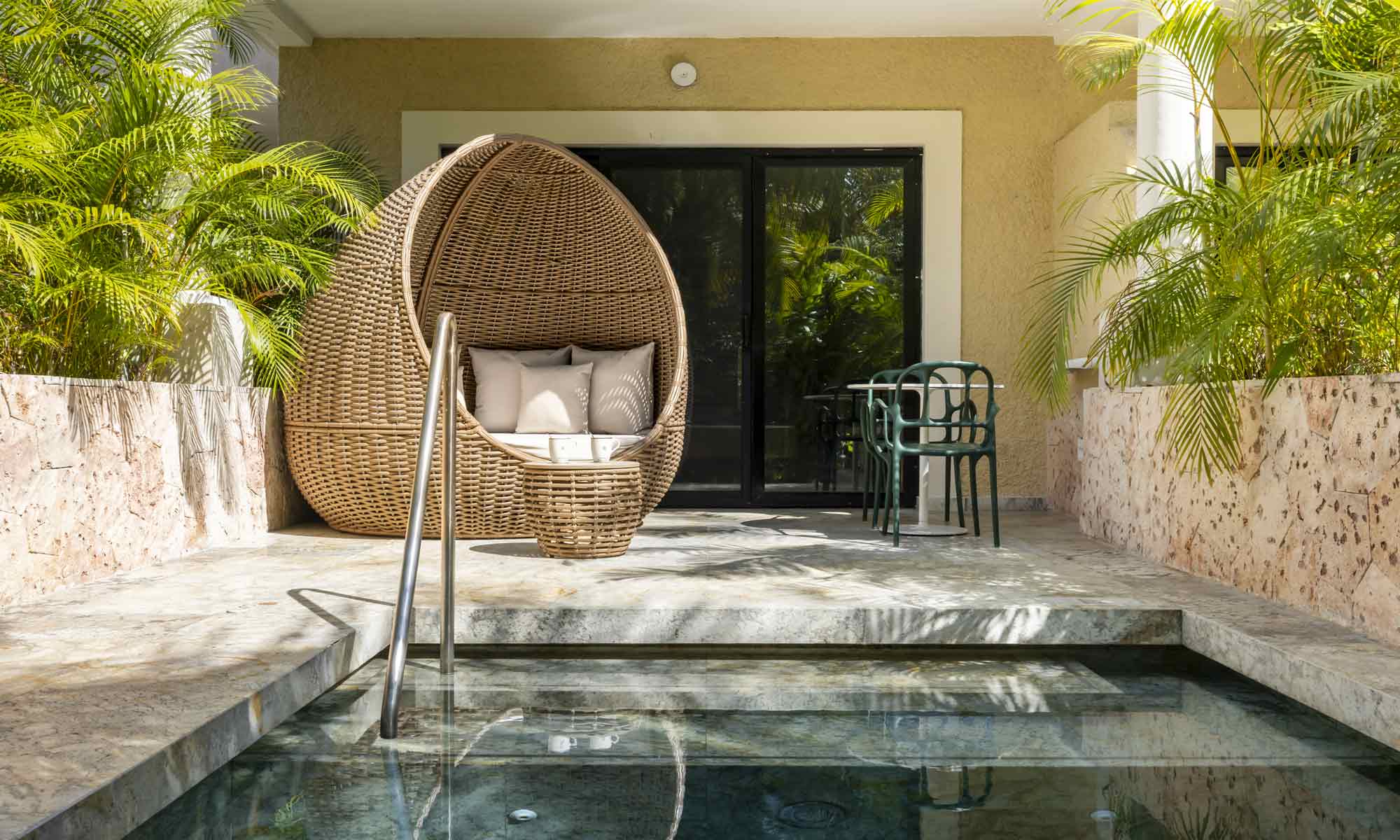 TRS Yucatan Hotel Junior Suite Private Pool Garden View