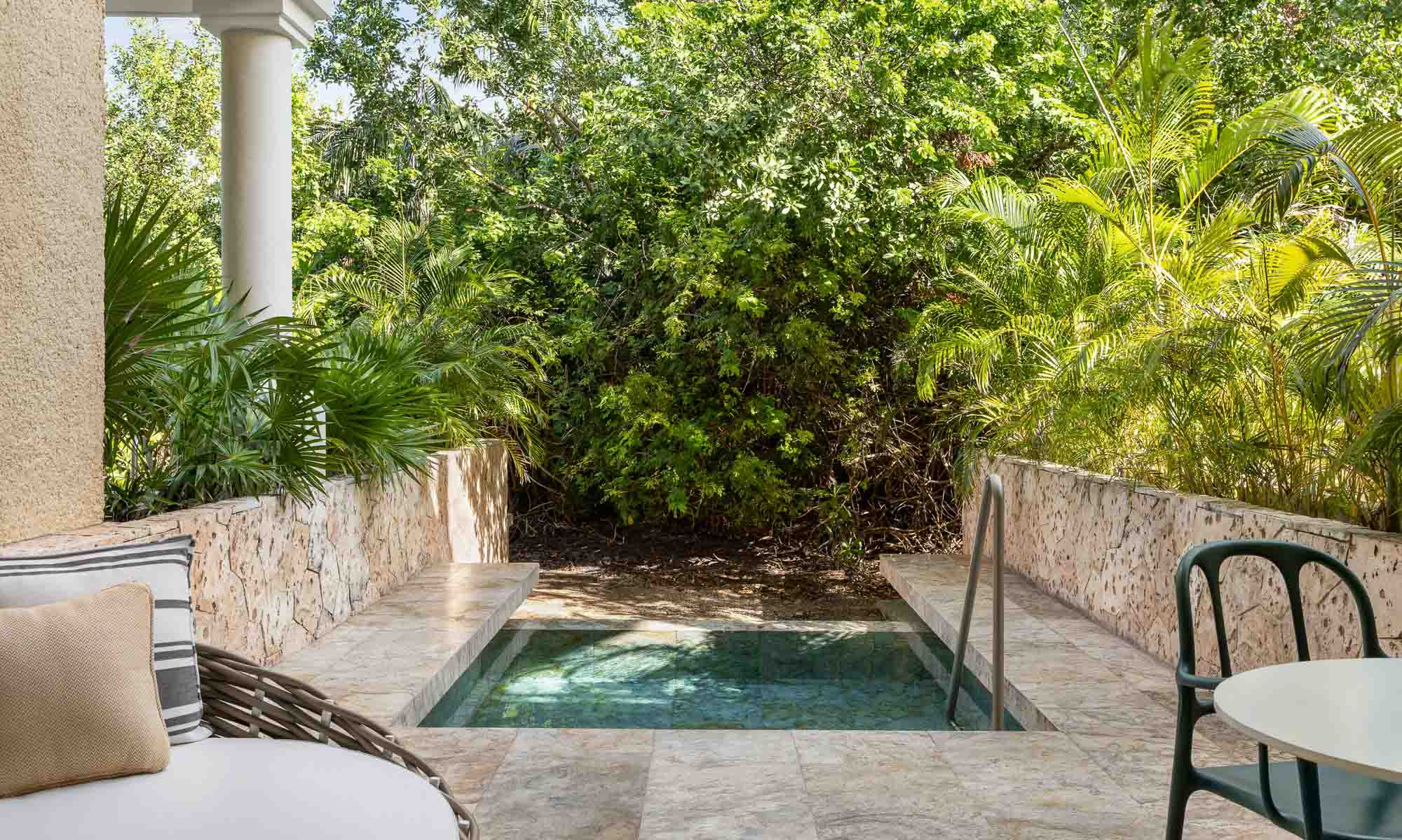 TRS Yucatan Hotel Junior Suite private pool