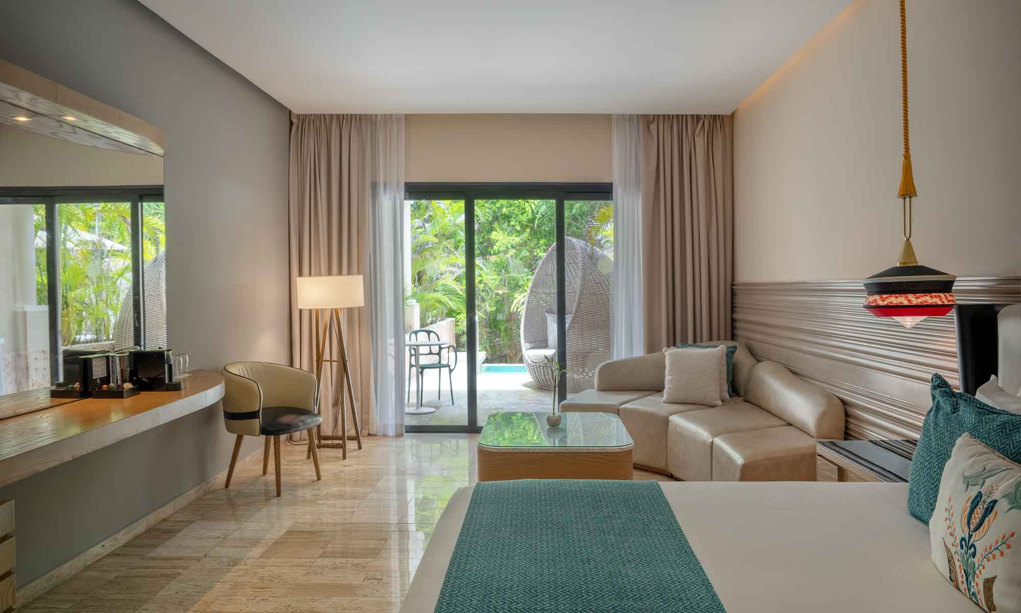 TRS Yucatan Hotel Junior Suite private pool