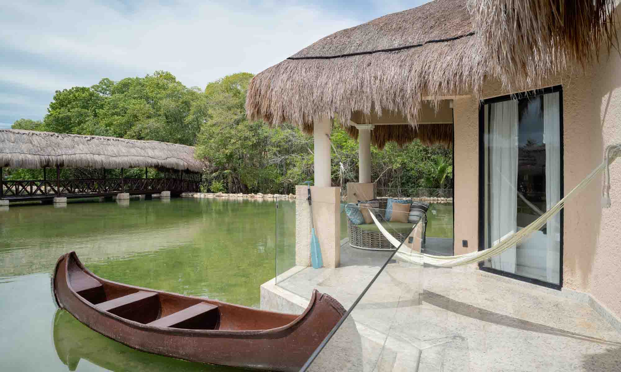 TRS Yucatan Hotel overwater villa suite