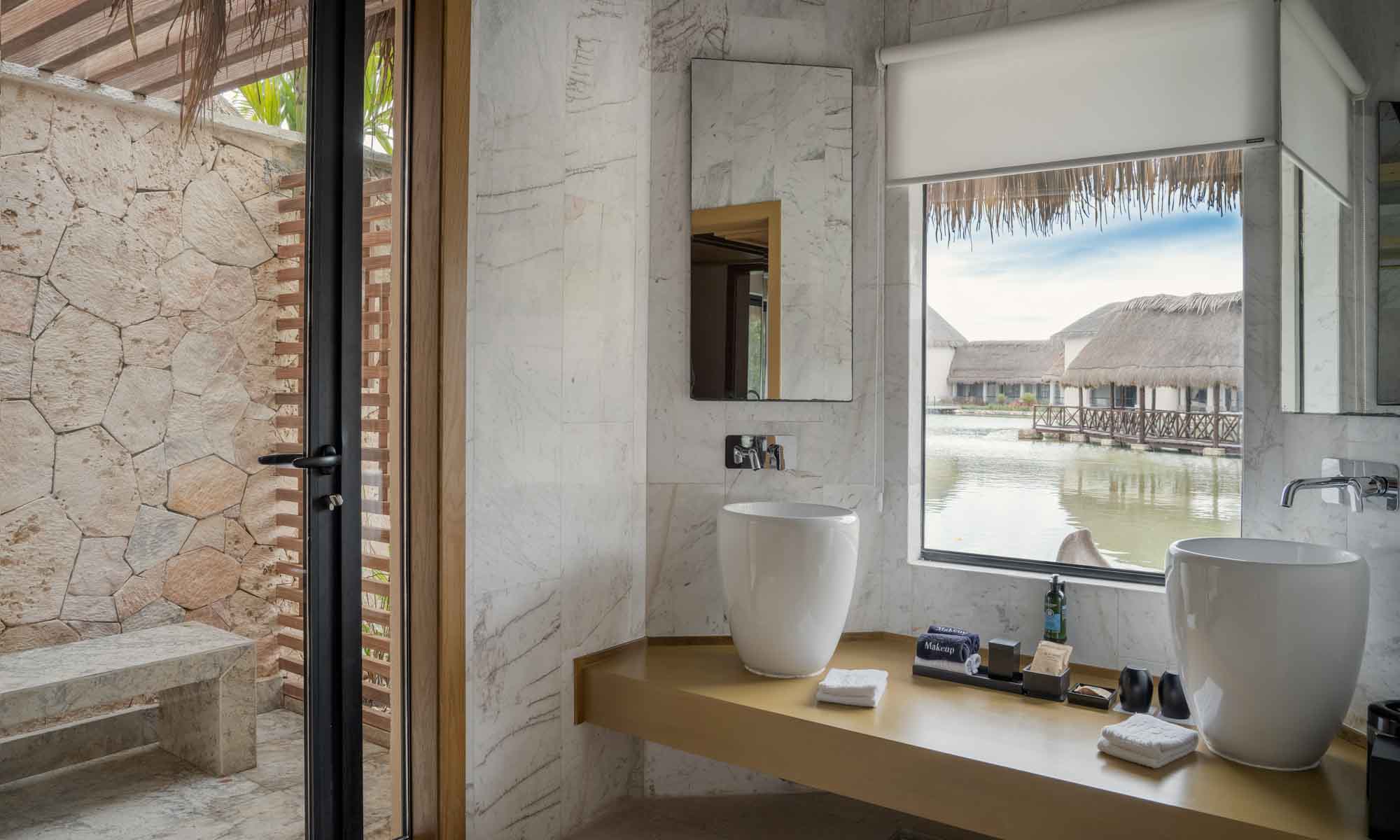 TRS Yucatan Hotel overwater villa suite