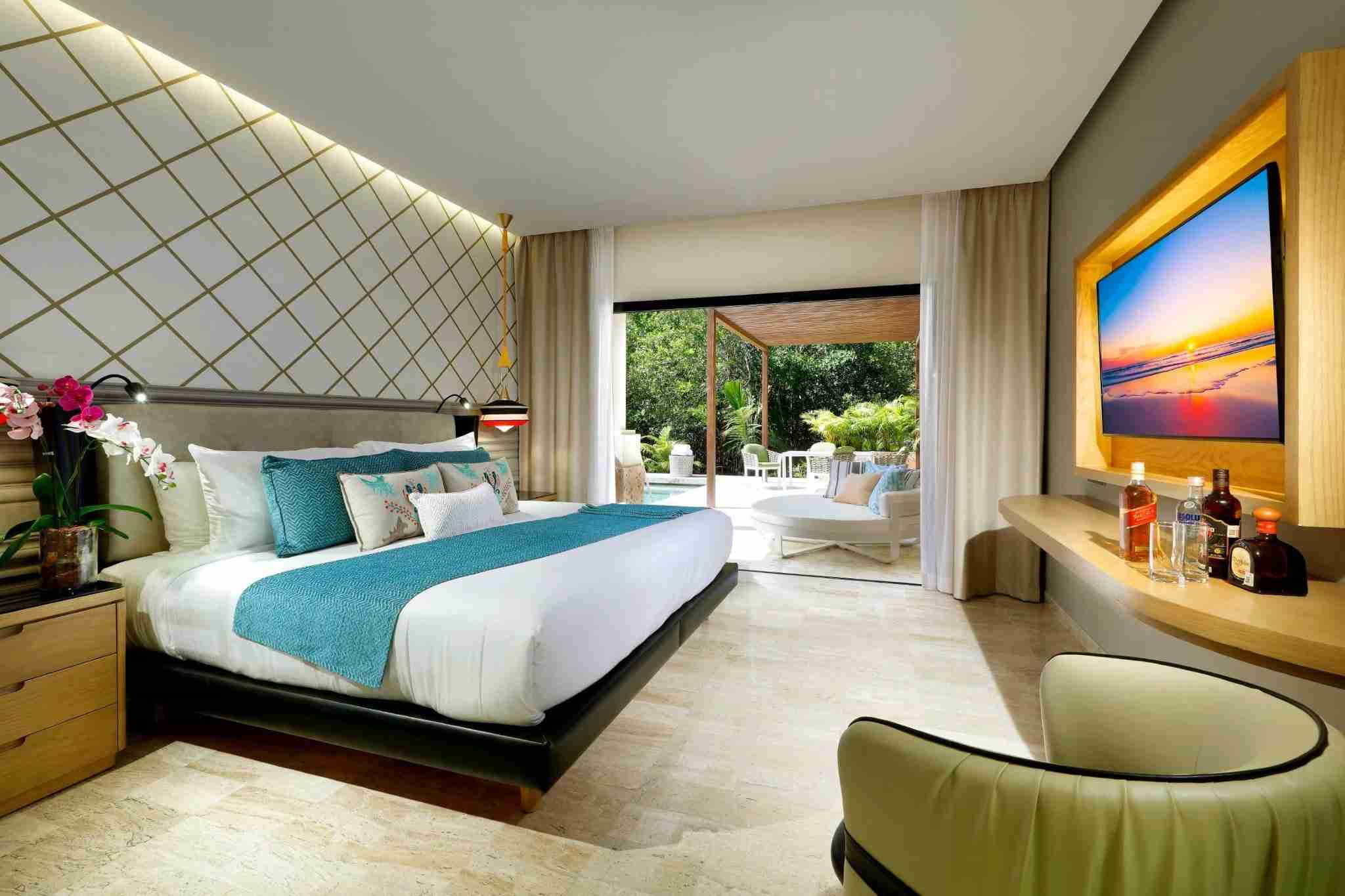 TRS Yucatan Hotel Suite Private Pool Garden View