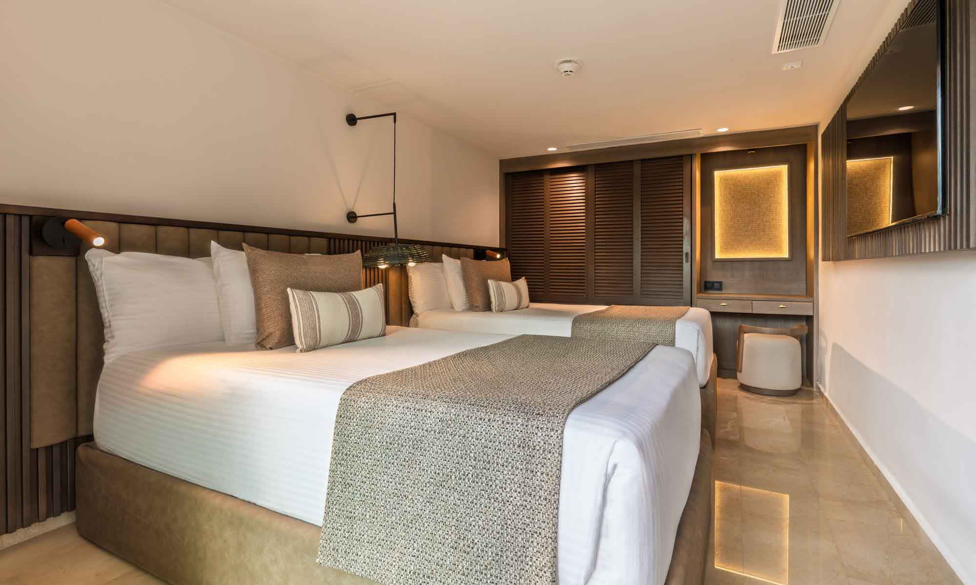 family selection two bedroom suite private pool