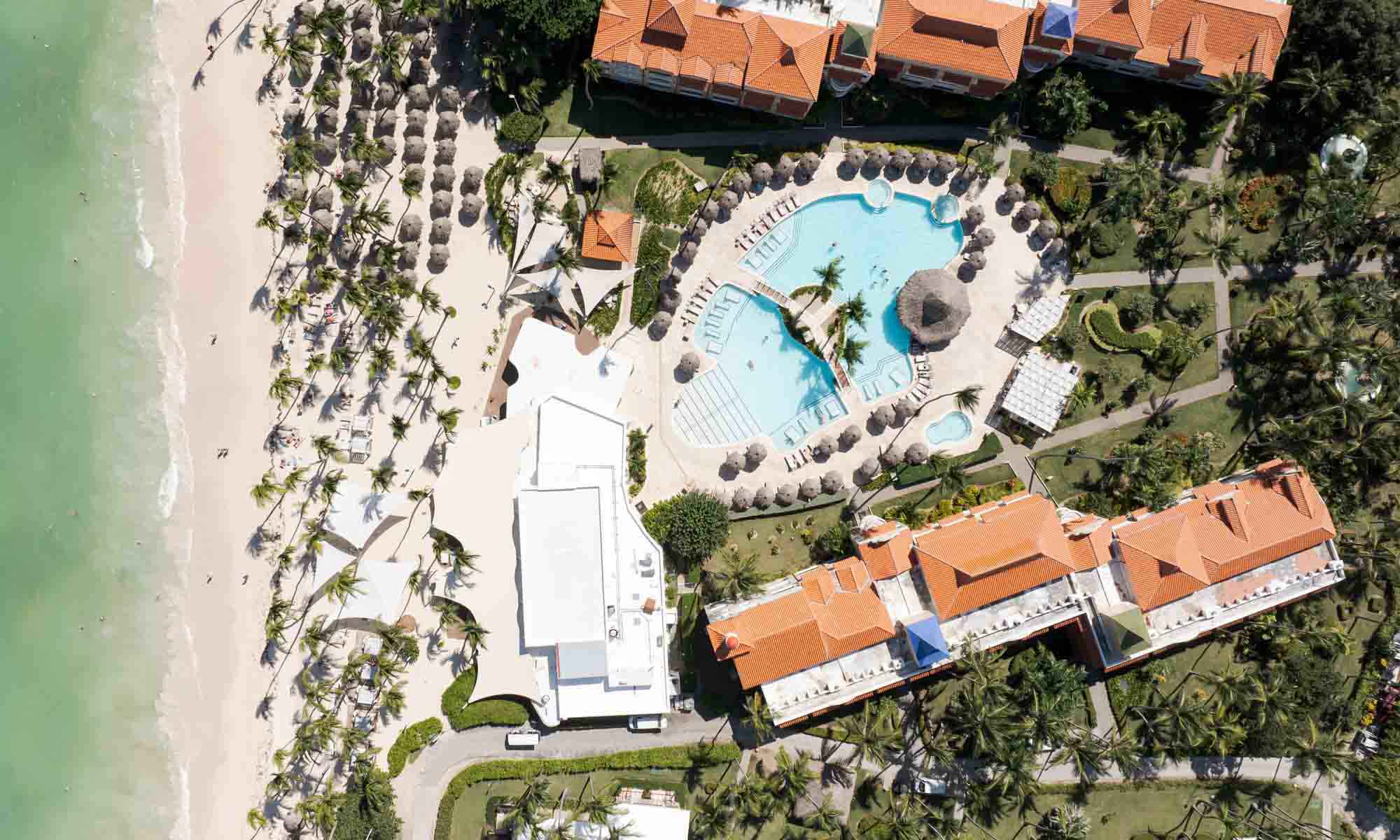 TRS Turquesa Hotel vista aérea