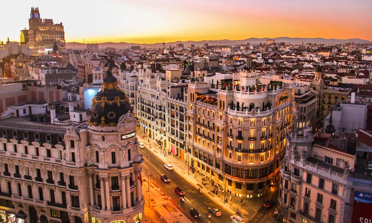 Gran via Madrid