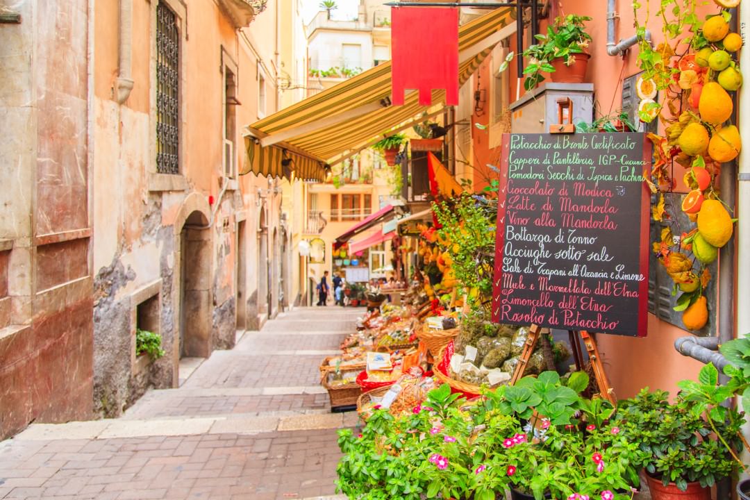 Corso Umberto à Taormina 