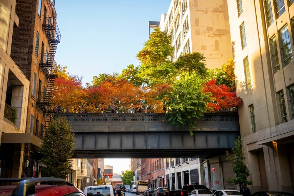 Percorrer a High Line 