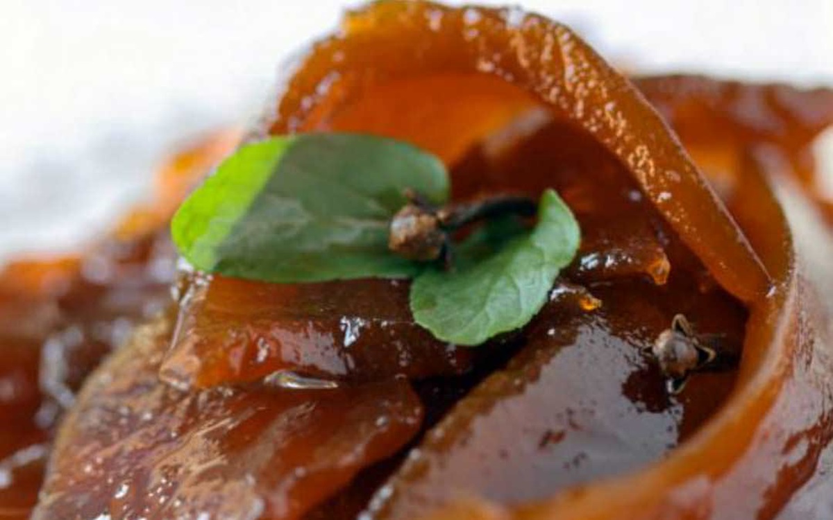 Doce de papaia